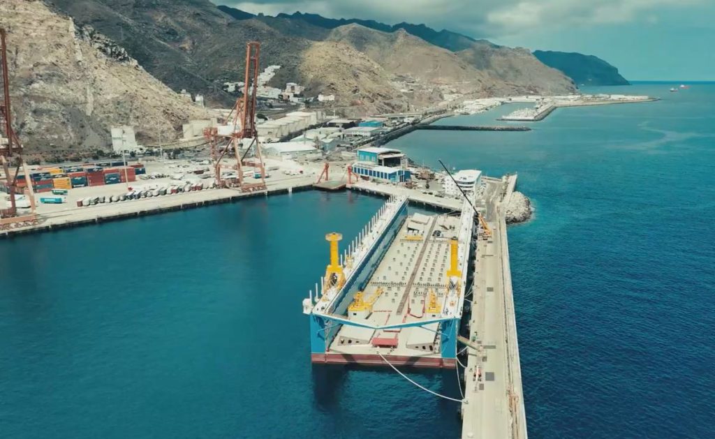 Das Trockendock stärkt Teneriffas maritime Zukunft