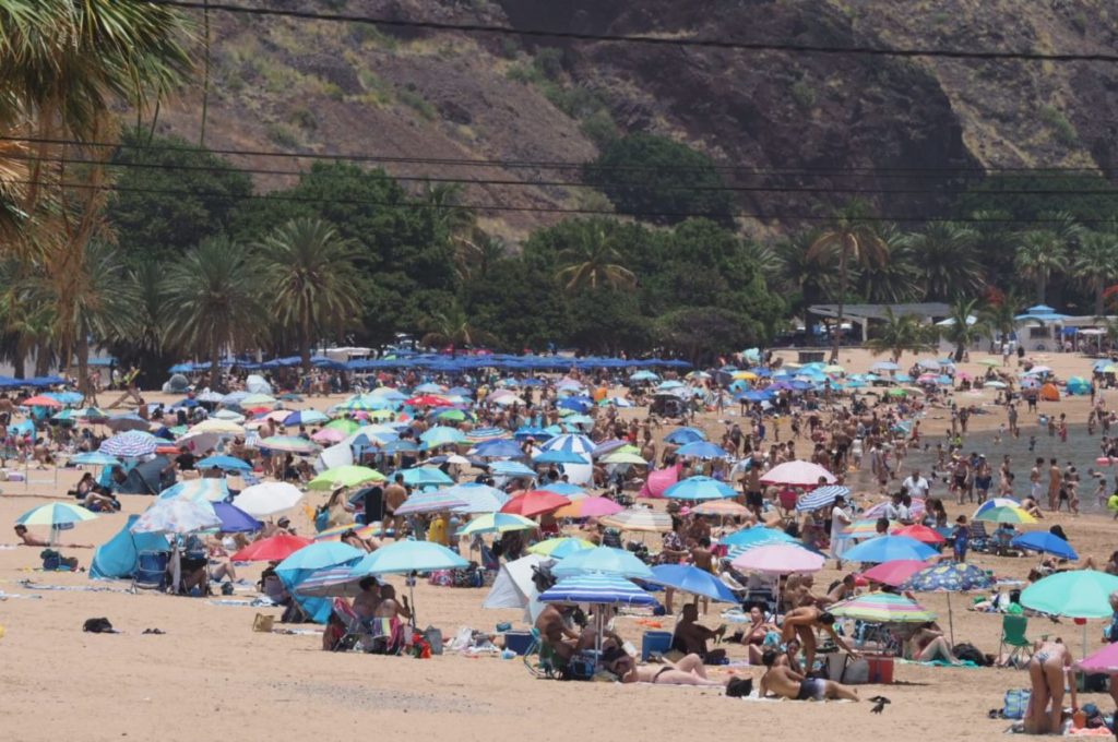 Aemet aktualisiert Daten zur Hitzewelle auf den Kanarischen Inseln: La Laguna ist der heißeste Ort auf Teneriffa